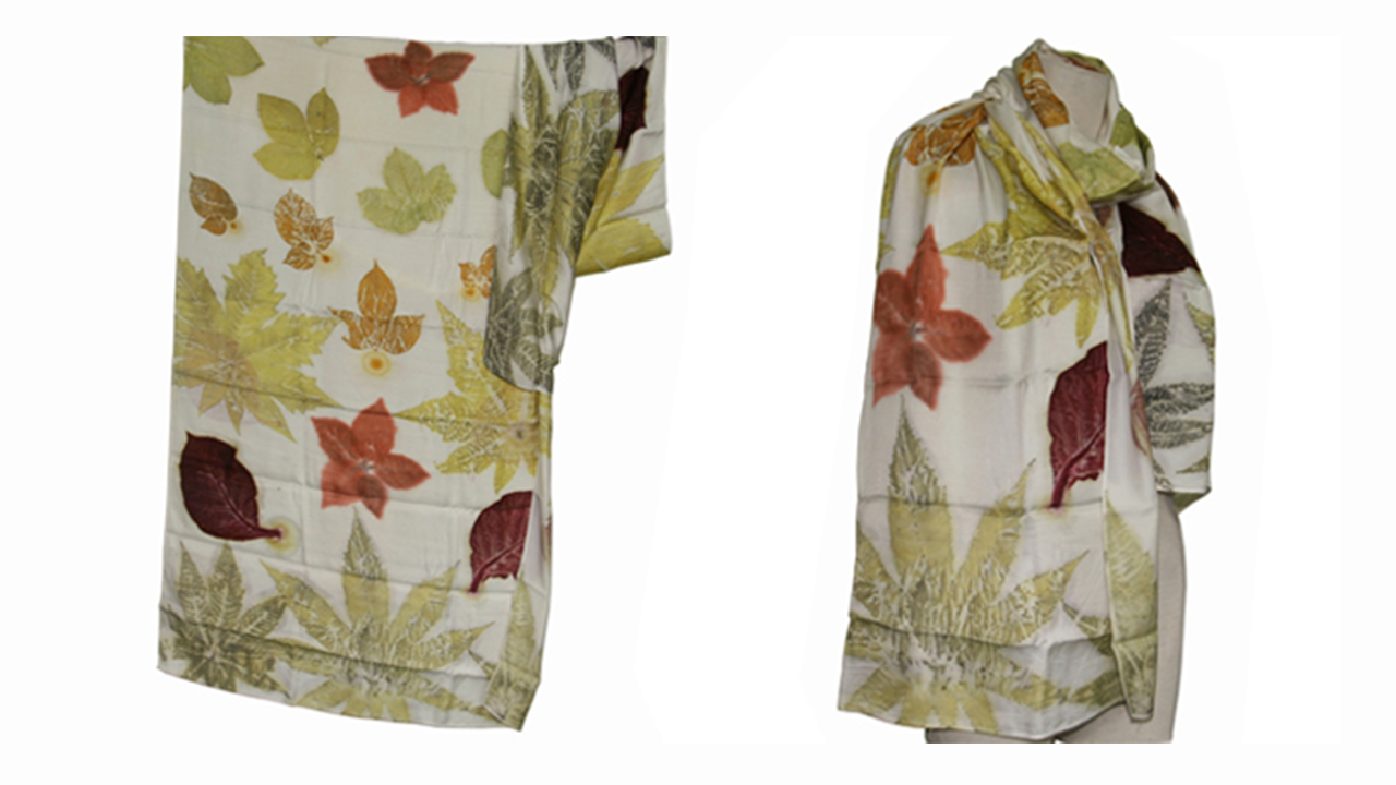 How to Make an Ecoprint on Fabric 