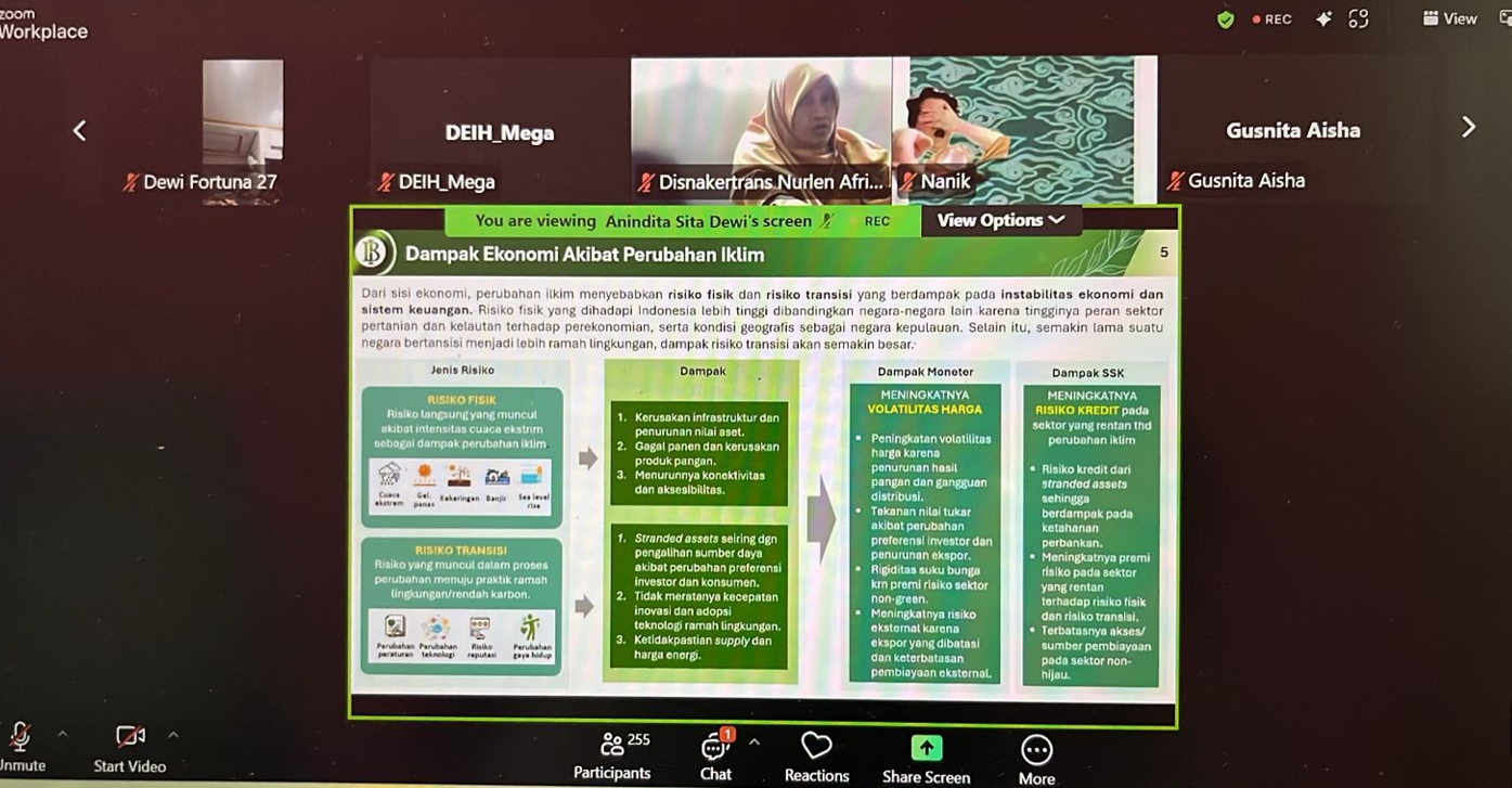 Apikri Joins Bank Indonesia Webinar on Green Business Financing