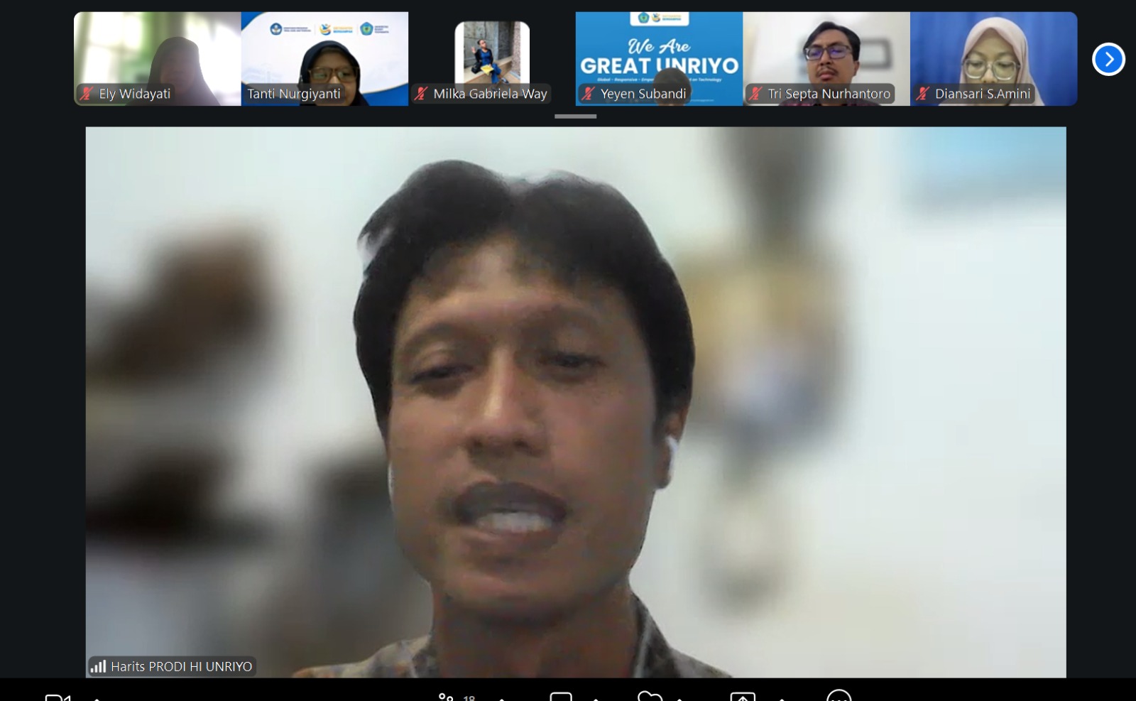 Apikri  Shares Practical Insights in  UNRIYO International Relations Curriculum Coordination