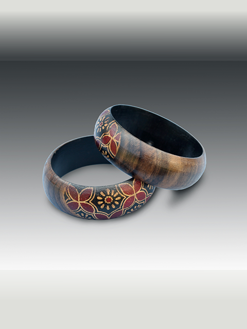 wooden-bracelet-red-kawung-and-flower