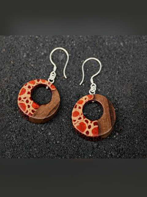 wooden-circle-earings-dot