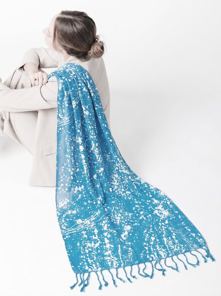 light-blue-splatter-print-cotton-scarf-with-tassels